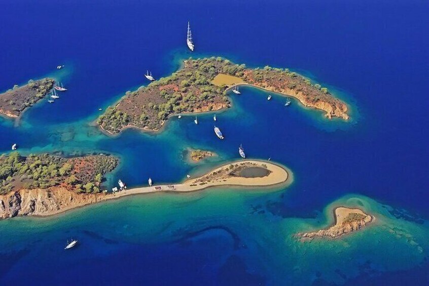 Fethiye 12 Islands Boat Trip With Lunch