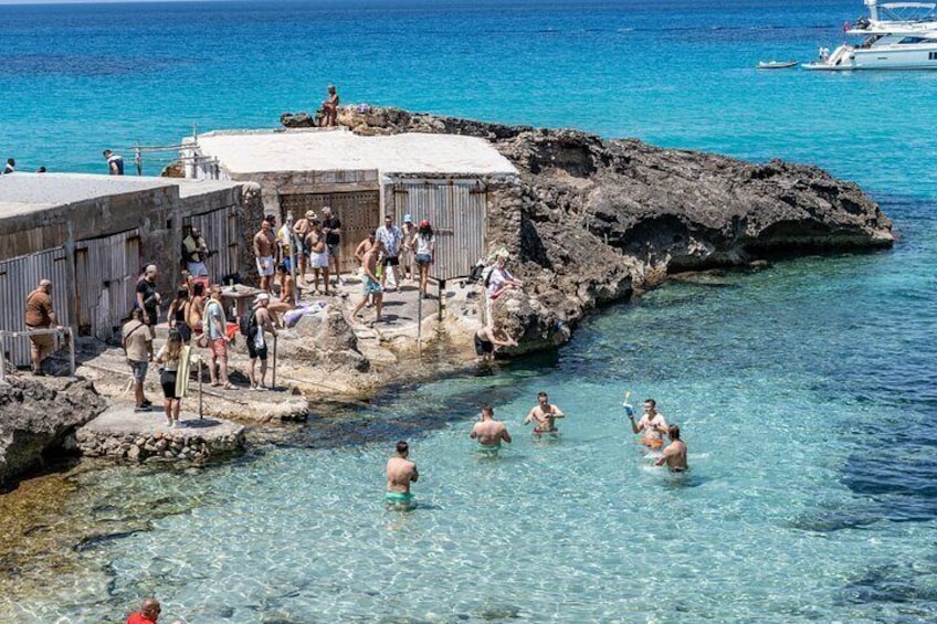Cala Tarida Ibiza hidden beach