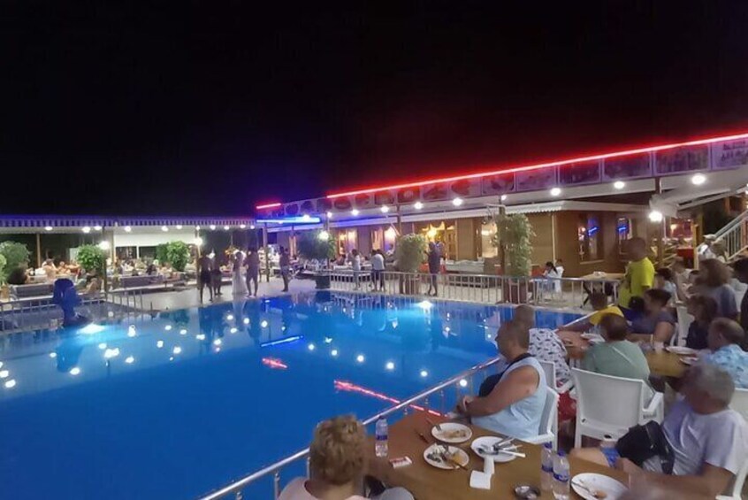 Night Safari with Boat Trip, Belly Dancer and Dinner at Dimçay