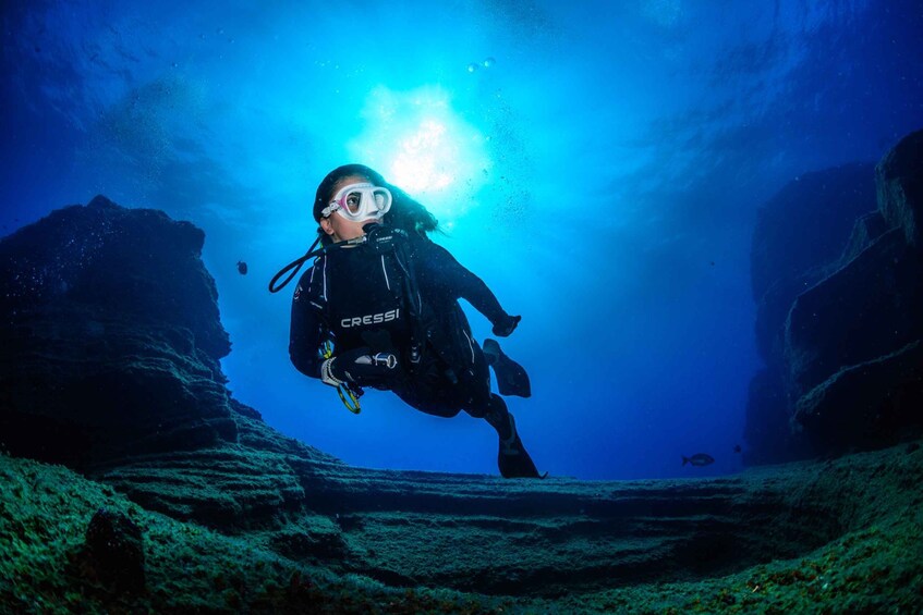 Scuba Diving Baptism in La Restinga