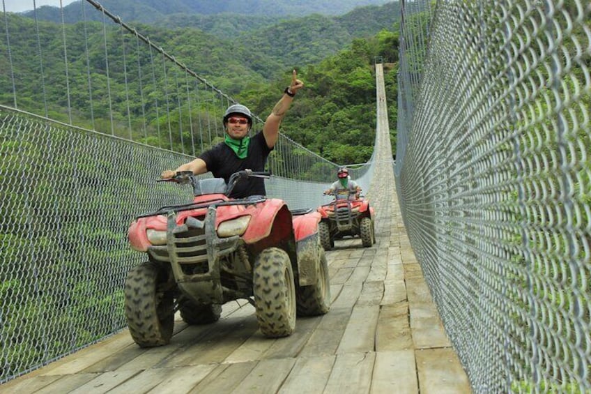 Unique Experience on ATVs or Razer through the Jungle!