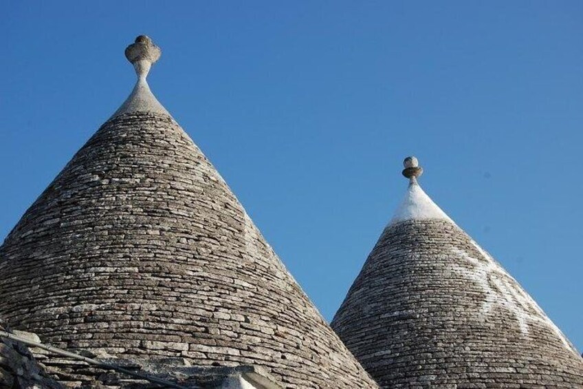 From Bari: Polignano a mare & Alberobello half day trip