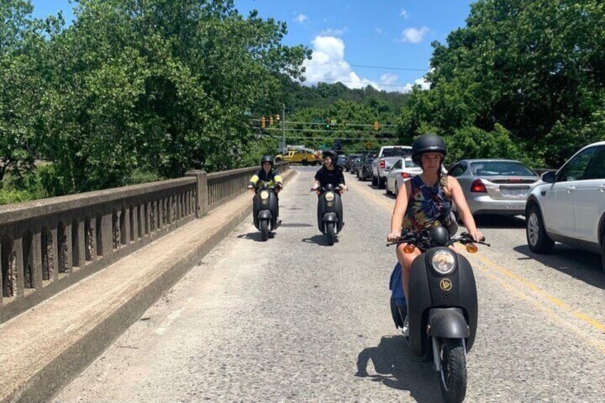Half-Day Moped Tour in Asheville, NC