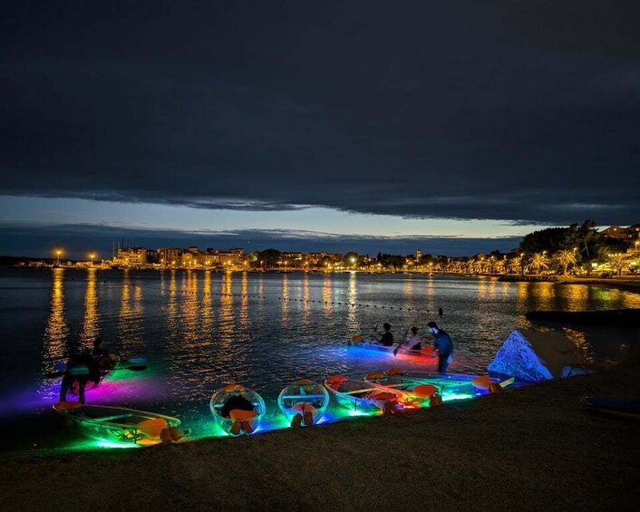 Picture 14 for Activity Split: Illuminated Evening Guided Kayaking Tour