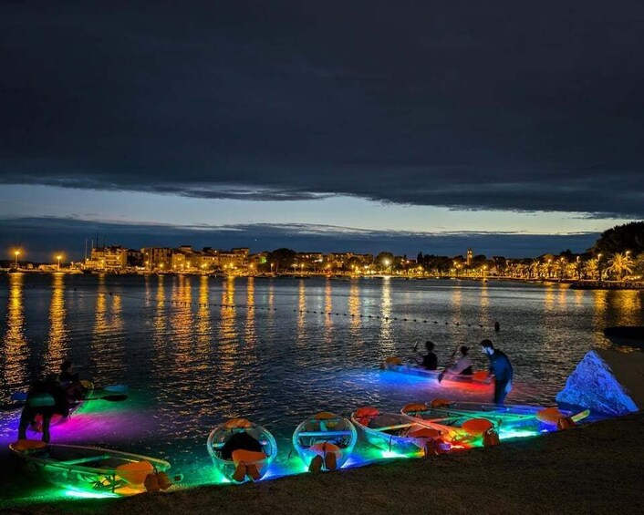 Picture 14 for Activity Split: Illuminated Evening Guided Kayaking Tour