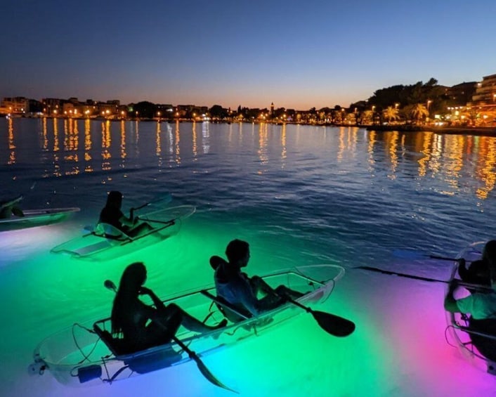 Split: Illuminated Evening Guided Kayaking Tour