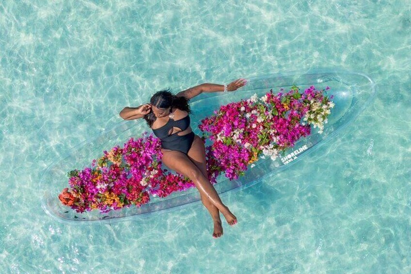 Clear Kayak Photoshoot from Montego Bay