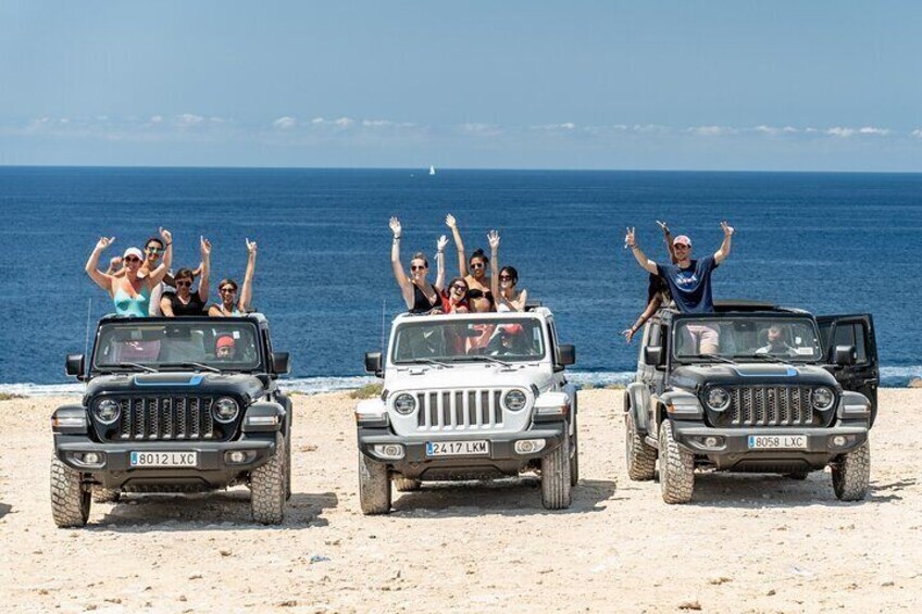 Jeep Wrangler Tour Ibiza