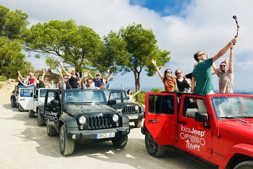 Jeep Wrangler Tour Ibiza