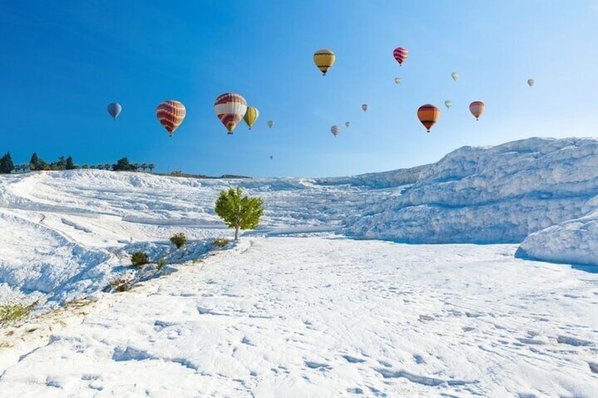 1-Day Salda Lake and Pamukkale Full-Day Tour from Alanya