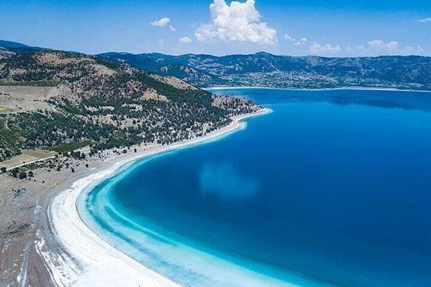 1-Day Salda Lake and Pamukkale Full-Day Tour from Alanya