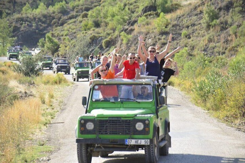 Fethiye Jeep Safari Tour in Saklıkent Gorge with Lunch