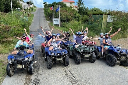 4-Hour Guided ATV/QUAD Tour of Sint Maarten/St. Martin