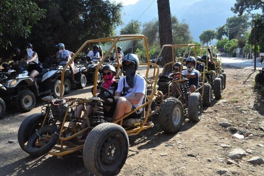 Full Day Adventure Rafting and Buggy Safari Tour in Belek