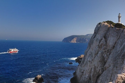 Dagskryssning i Kefalonia, Ithaka, Lefkas stränder - Eptanisos båt
