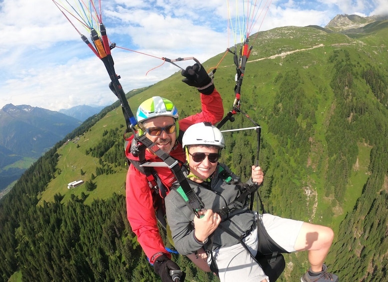 Picture 1 for Activity Aletsch Glacier-Tandem Paragliding