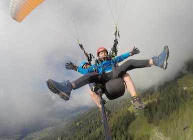 Aletsch-breen - Tandemflyging med paraglider