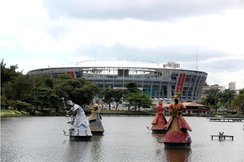 African Deities & Soccer Stadium