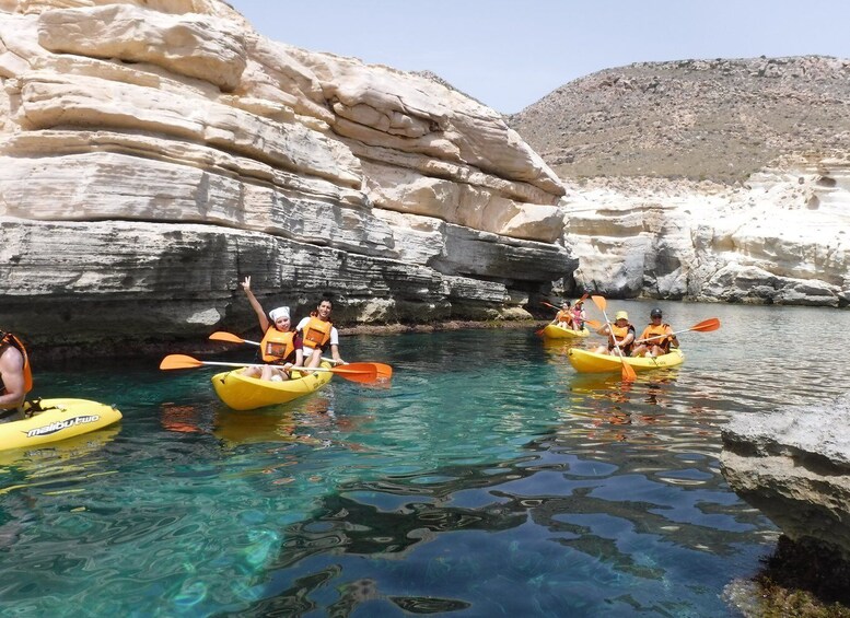 Cabo de Gata: Kayak & Snorkel Excursion in Natural Park