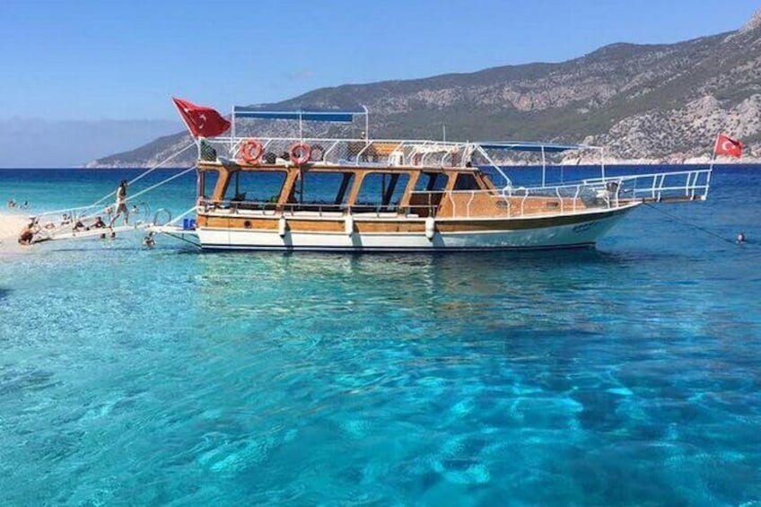 Turkish Maldives Suluada Boat Full-Day Tour from Belek