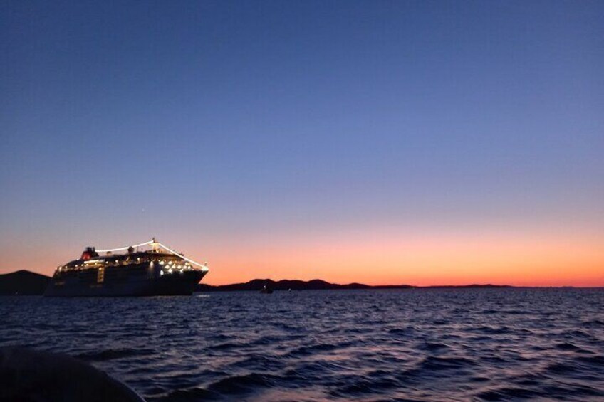 Magic of Sunset: Private Tour on a Speedboat in Zadar