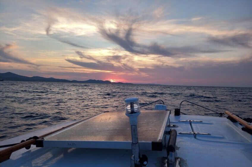 Magic of Sunset: Private Tour on a Speedboat in Zadar