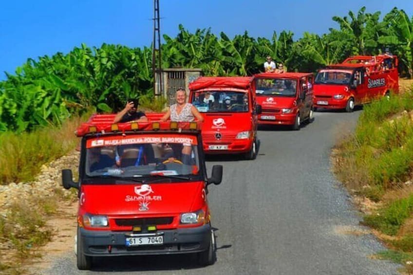 Alanya Sapadere Canyon by Cabrio Bus Full-Day Tour
