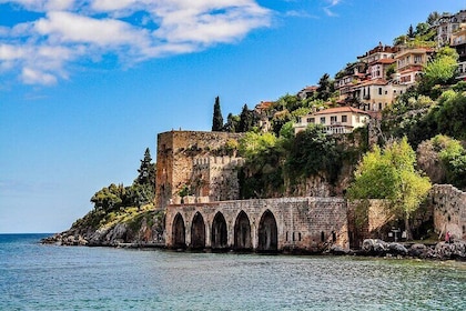Alanya City Tour, Boat Trip & Cable Car with Transfer from Side