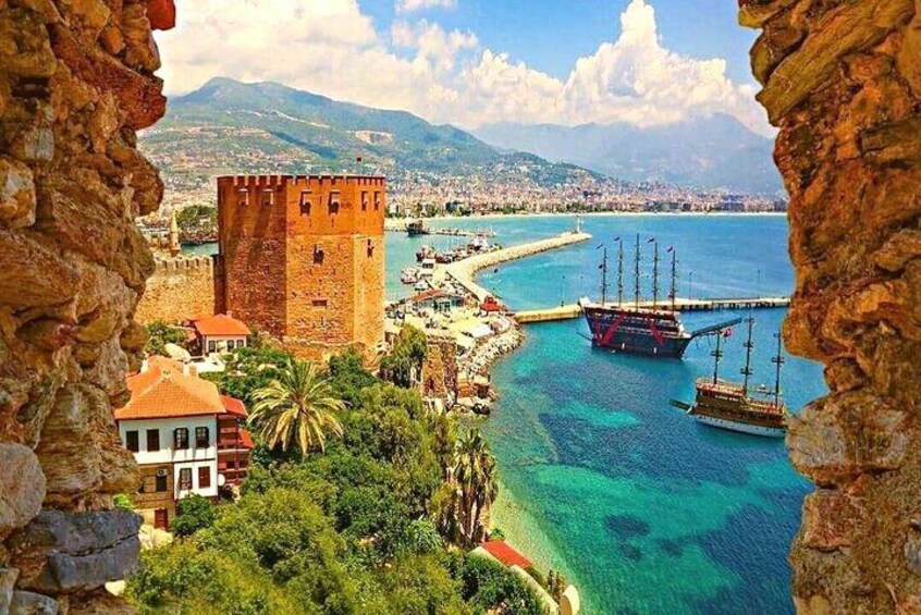 Alanya City Tour from Side - Boat Trip & Cable Car