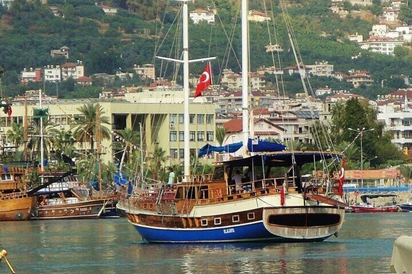 Alanya City Tour from Side - Boat Trip & Cable Car