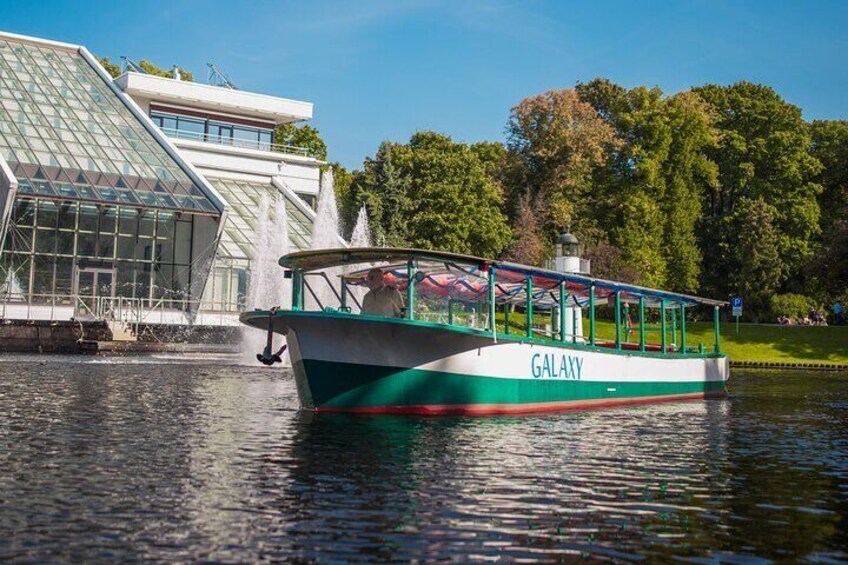 Riga Sightseeing Tour by Canal Boat