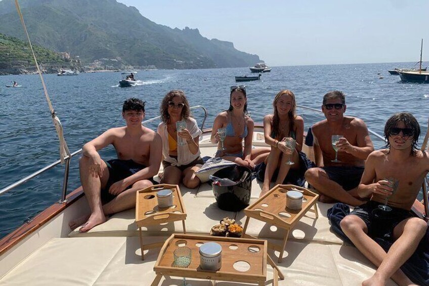 Amalfi coast private boat tour