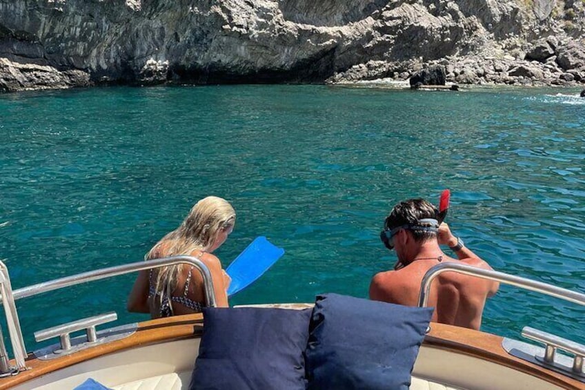 Snorkeling in Capri