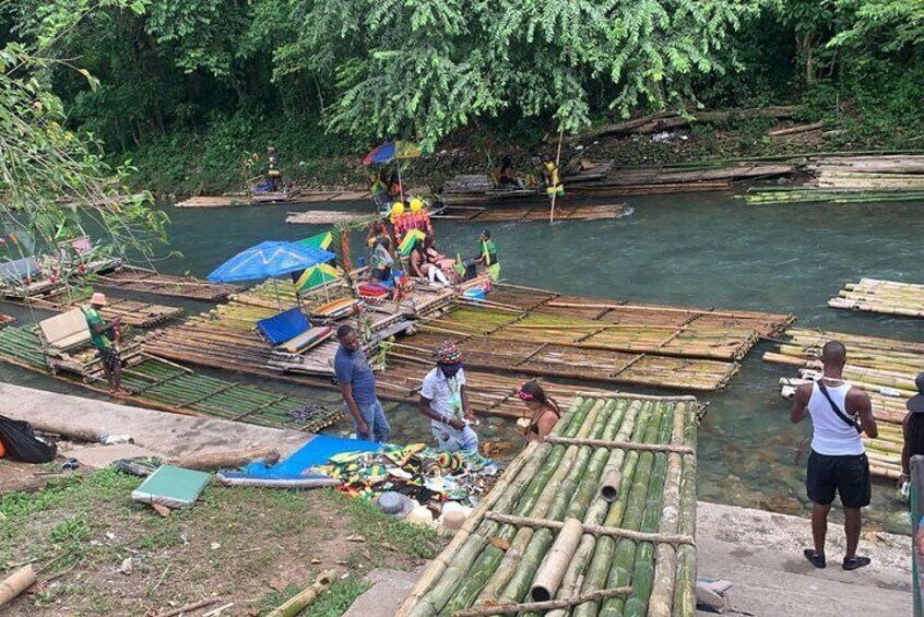 Montego Bay Lethe Rafting And Magritaville & Shopping Combo