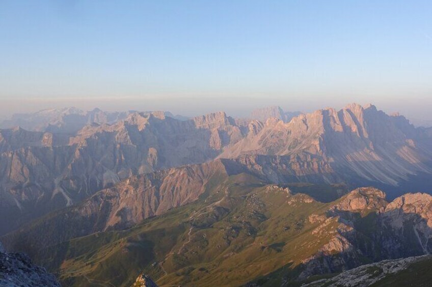 Hiking tour in the World Natural Heritage Unesco Dolomites