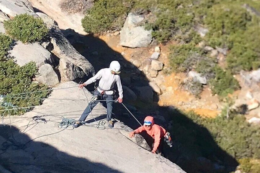 Mammoth Lakes Beginner Climbing Class