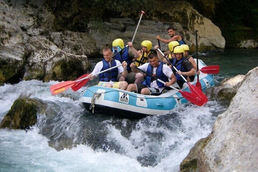 Full-Day River Rafting Tour in Fethiye with Transfer & Lunch