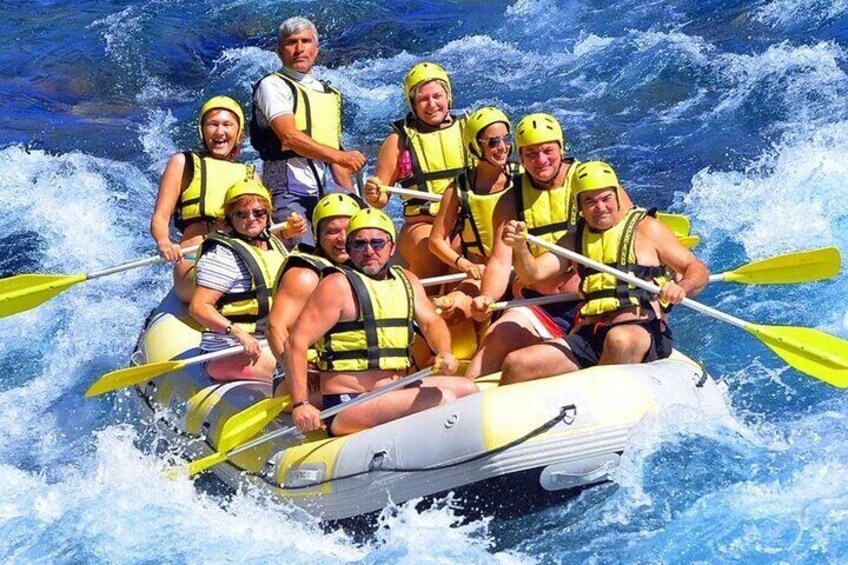 Full-Day River Rafting Tour in Fethiye with Transfer & Lunch