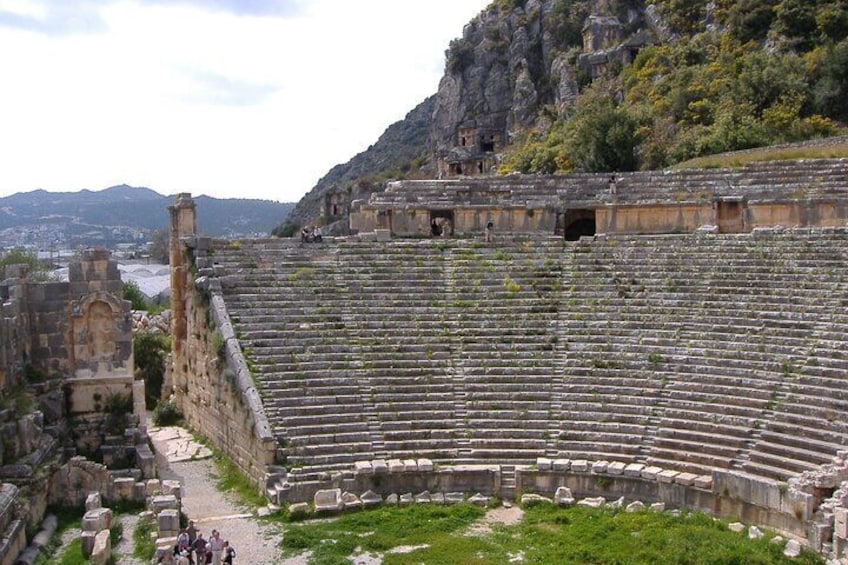 Full Day Demre Myra Kekova Culture Tour from Kemer with Lunch