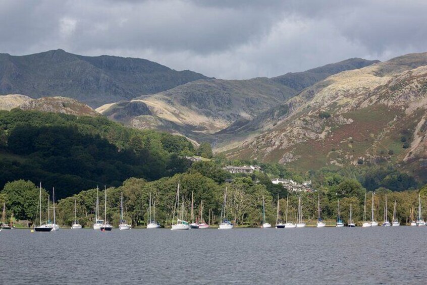 Coniston Water Wild Cat Island Cruise Yellow Route