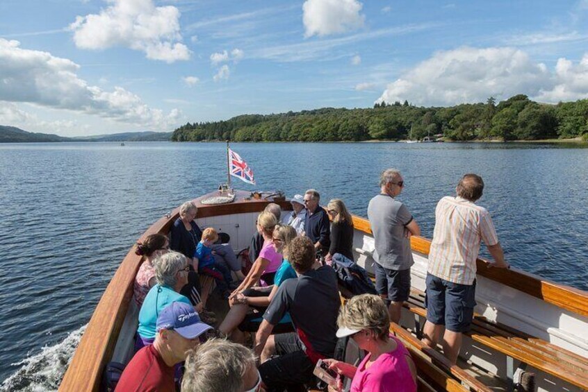 Coniston Water Wild Cat Island Cruise Yellow Route