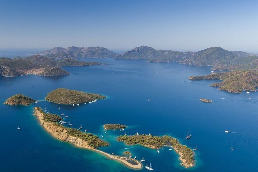 12 Islands Boat Tour from Fethiye with Grilled Lunch