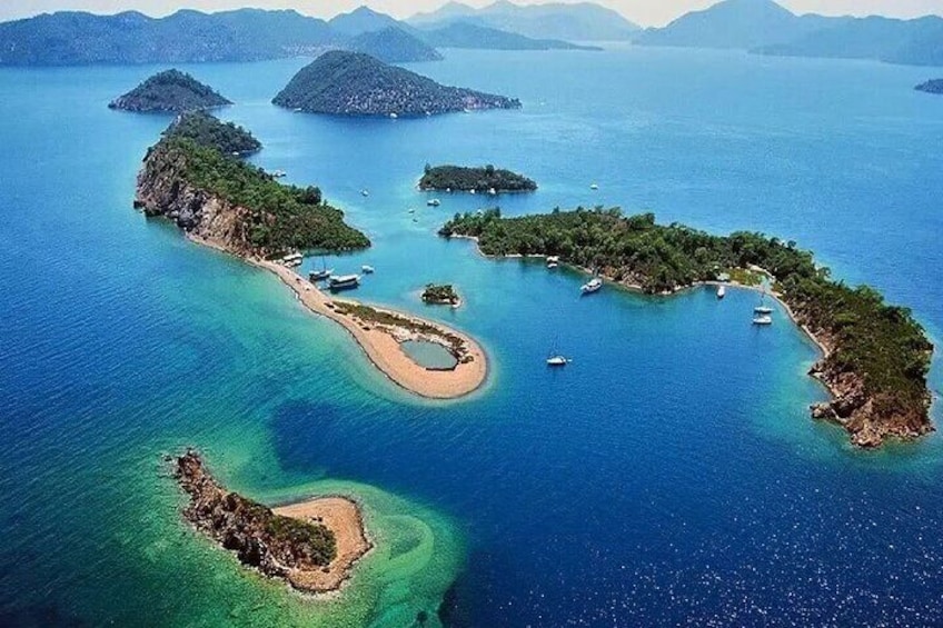 12 Islands Boat Tour from Fethiye with Grilled Lunch