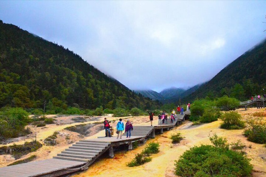 Huanglong National Park Tour