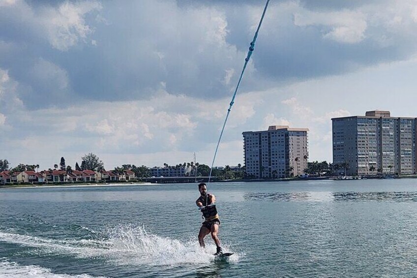 Private Guided Charter Boat with Watersports in Gulfport