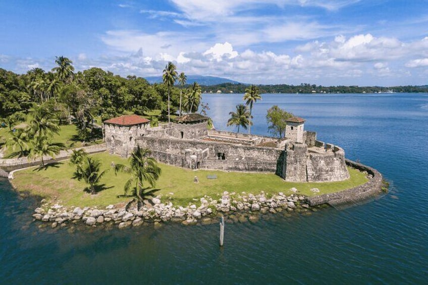 San Felipe fortress in National Park Río Dulce.