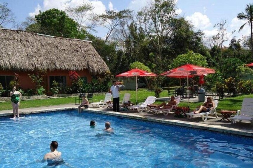 Hotel tikal Inn Inside Tikal National Park.