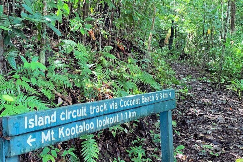 Dunk Island hiking trials - 6 variations to choose from