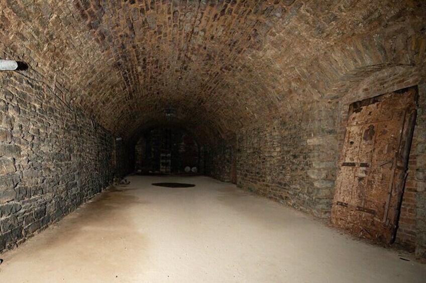 One of the haunted brewery tunnels