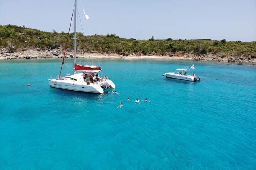 Private Luxury Catamaran Sailing in the Virgin Islands